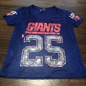 Victoria’s Secret Pink Giants Jersey NFL